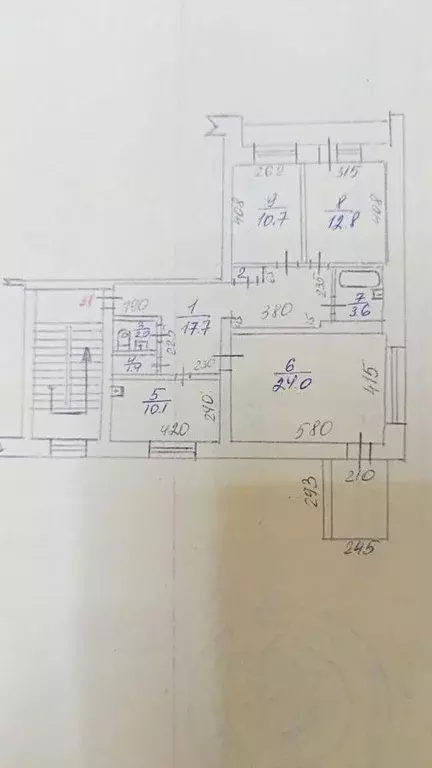 Квартира, 3 комнаты, 82 м - Фото 0
