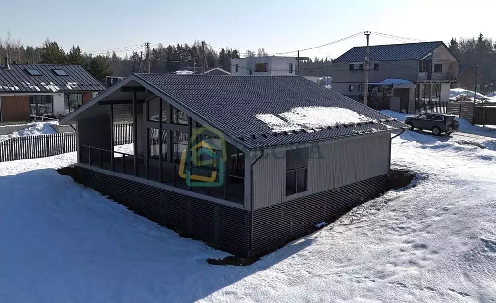 Дом в Ленинградская область, Выборгский район, Первомайское с/пос, ... - Фото 2