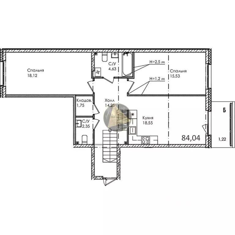 2-к кв. Санкт-Петербург, Санкт-Петербург, Сестрорецк Авиационная ул., ... - Фото 2