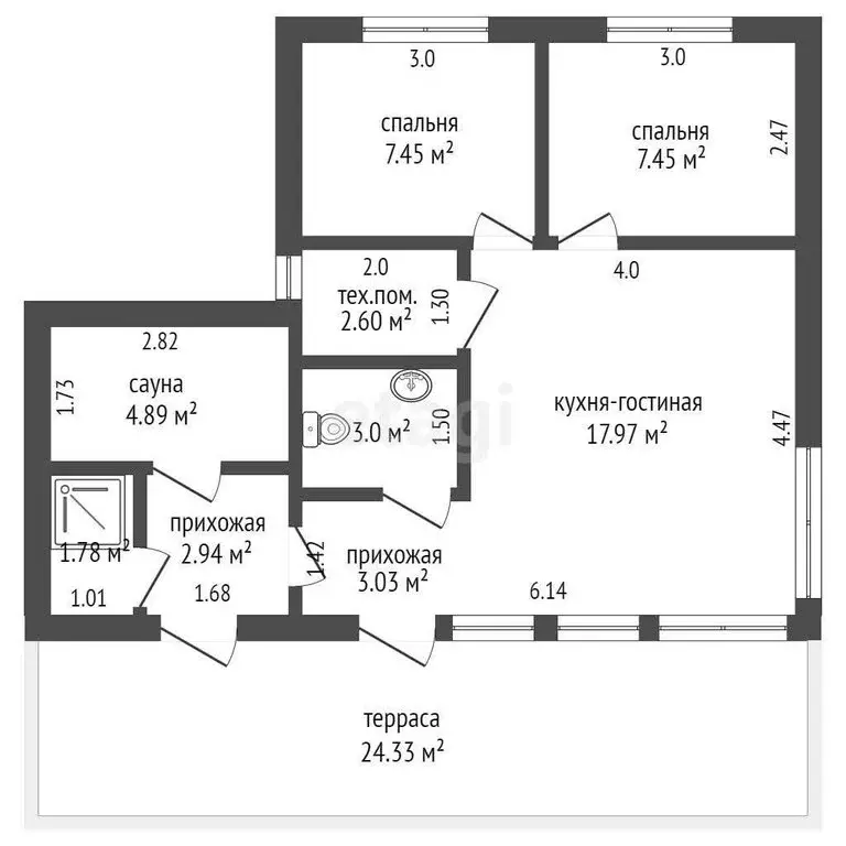 Дом в Новый Уренгой, ТСН Дружба, 4-й Дружный проезд (150 м) - Фото 2