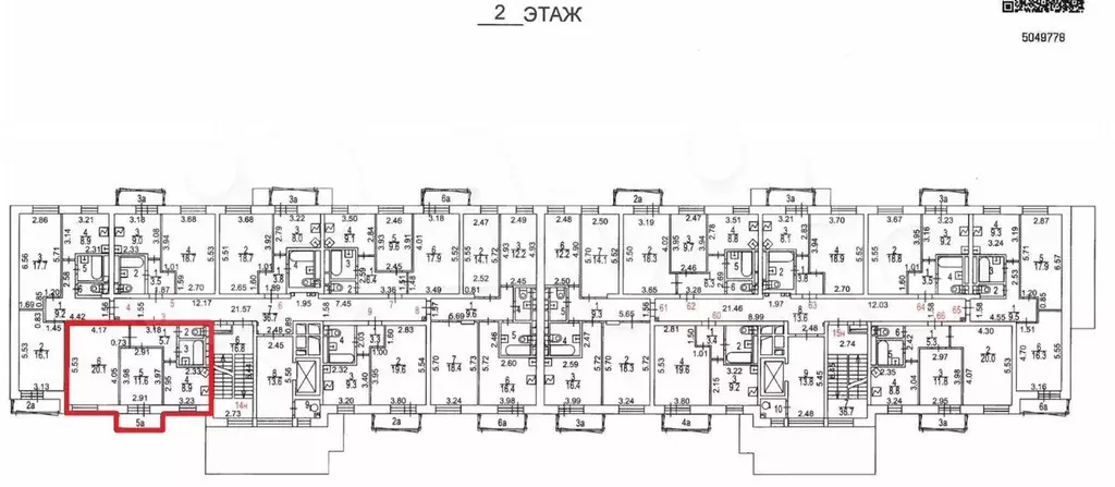Аукцион: 2-к. квартира, 50,7 м, 2/9 эт. - Фото 0