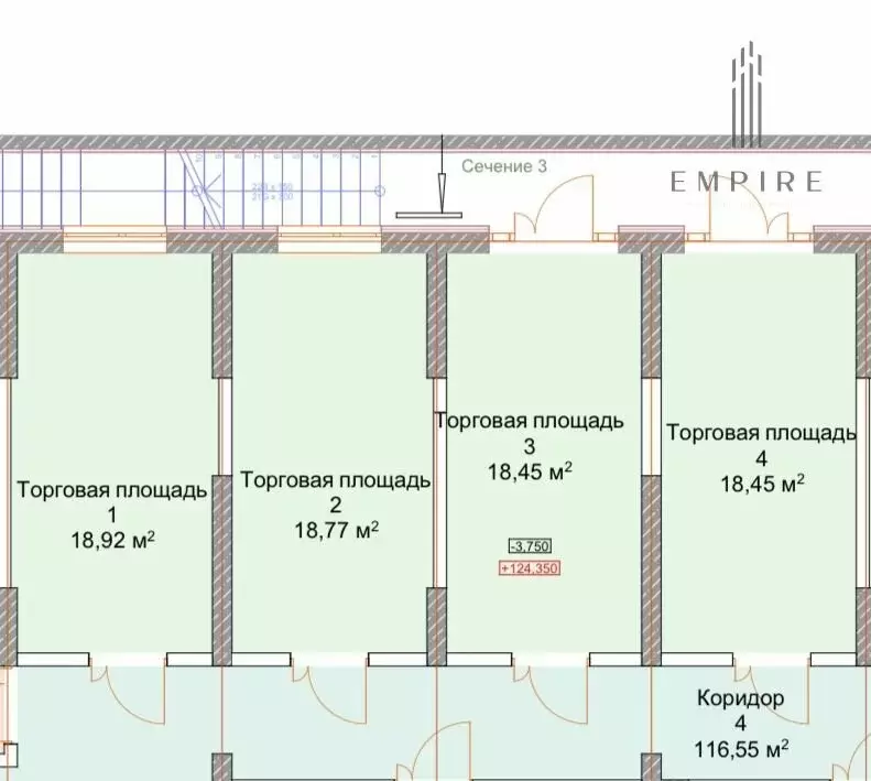 Помещение свободного назначения (18.77 м) - Фото 2