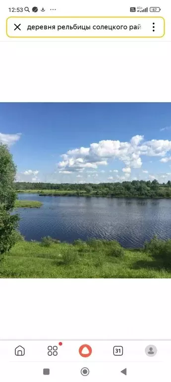 Участок в Новгородская область, Солецкий муниципальный округ, д. ... - Фото 1