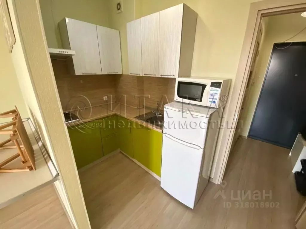 Студия Санкт-Петербург 1-й Предпортовый проезд, 14 (27.0 м) - Фото 0