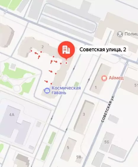 Свободной планировки кв. Московская область, Краснознаменск Советская ... - Фото 1