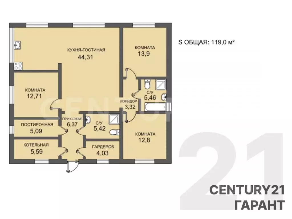 Дом в Ленинградская область, Тосненский район, Федоровское городское ... - Фото 2
