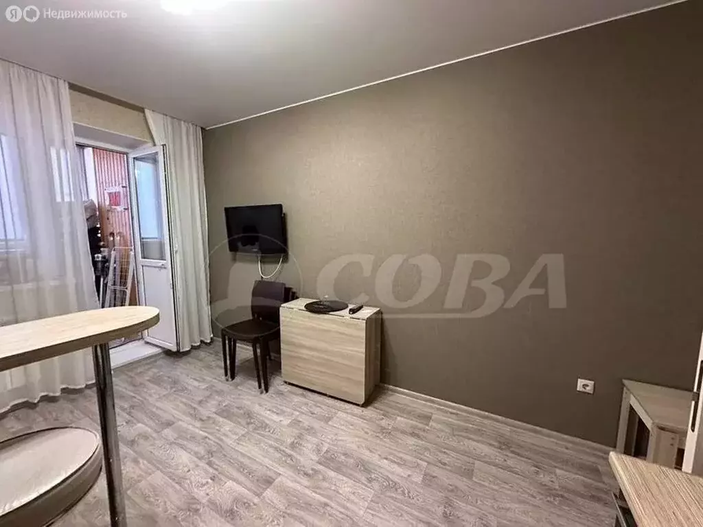 1-комнатная квартира: Тюмень, улица Николая Зелинского, 1к1 (41 м) - Фото 2
