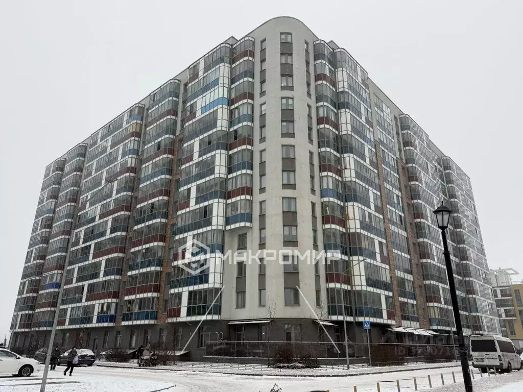 2-к кв. Ленинградская область, Всеволожский район, пос. Бугры бул. ... - Фото 1