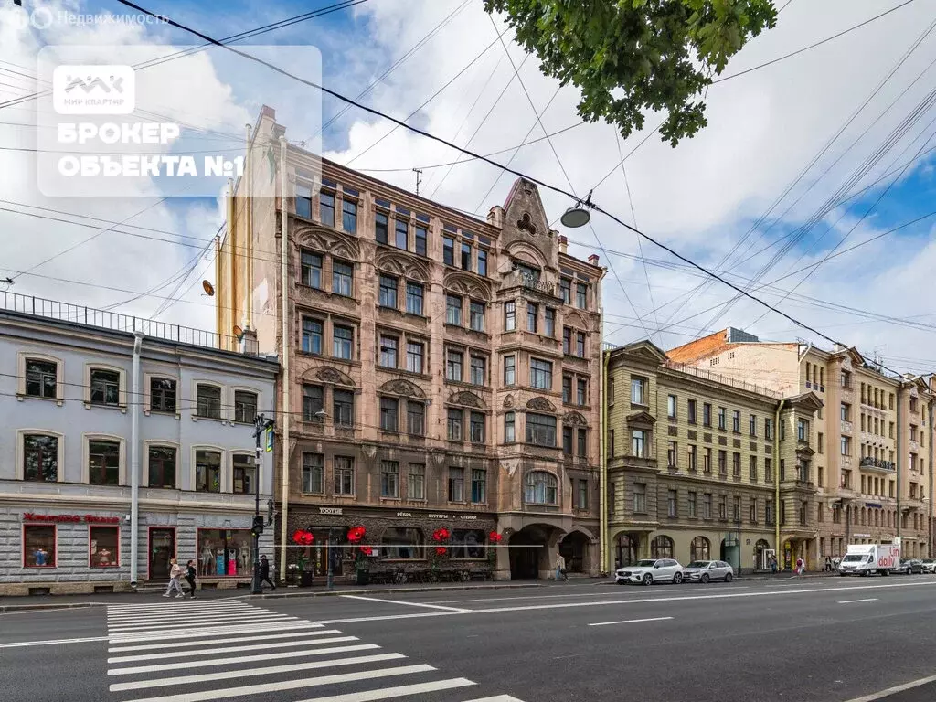 2-комнатная квартира: Санкт-Петербург, 9-я линия Васильевского ... - Фото 1