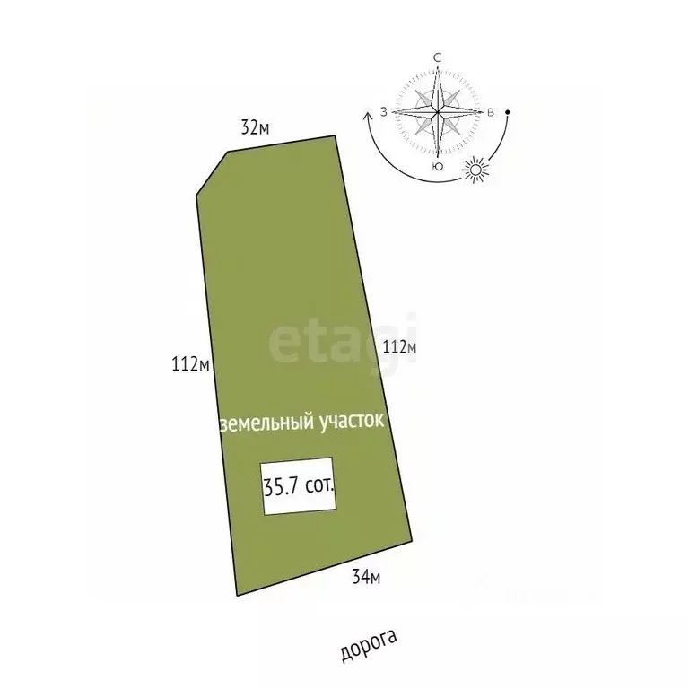 Участок в Ленинградская область, Ломоносовский район, Кипенское с/пос, ... - Фото 2