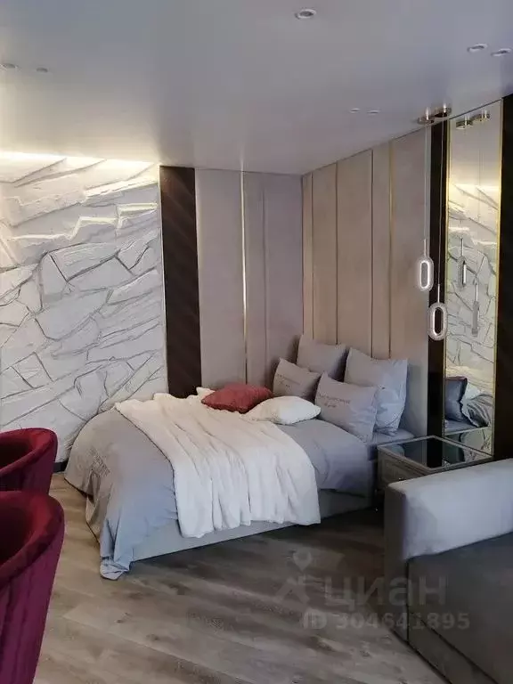 Студия Тюменская область, Тюмень ул. Первооткрывателей, 10 (38.0 м) - Фото 1