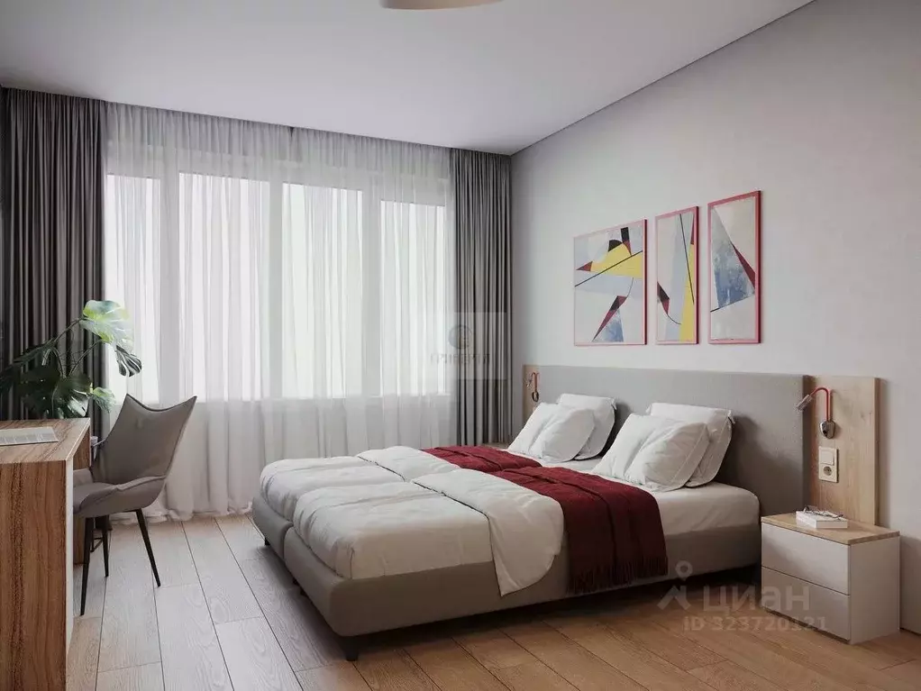 1-к кв. Санкт-Петербург просп. Большевиков, 57К1 (28.47 м) - Фото 1