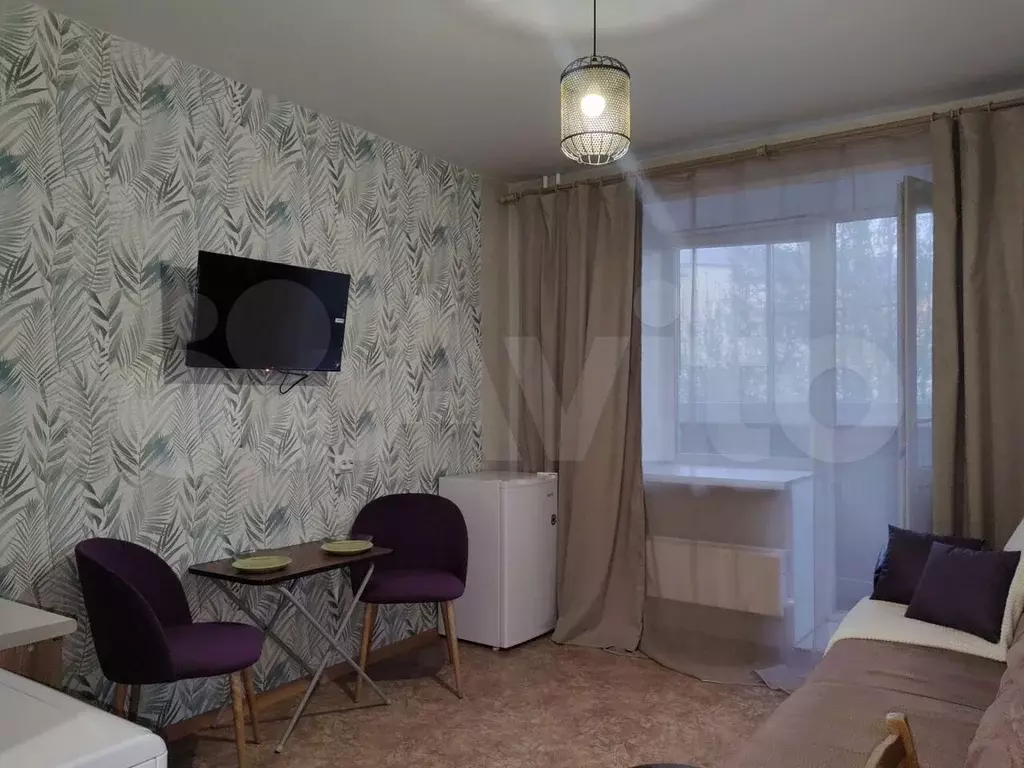 Квартира-студия, 17,4 м, 1/3 эт. - Фото 1