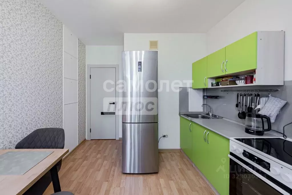 1-к кв. Тюменская область, Тюмень ул. Николая Федорова, 17 (40.7 м) - Фото 1