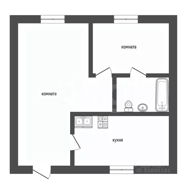 Дом в Ростовская область, Багаевская ст-ца ул. Пушкинская (39 м) - Фото 1