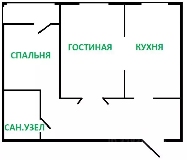 2-к кв. Свердловская область, Екатеринбург ул. Циолковского, 34 (60.5 ... - Фото 2