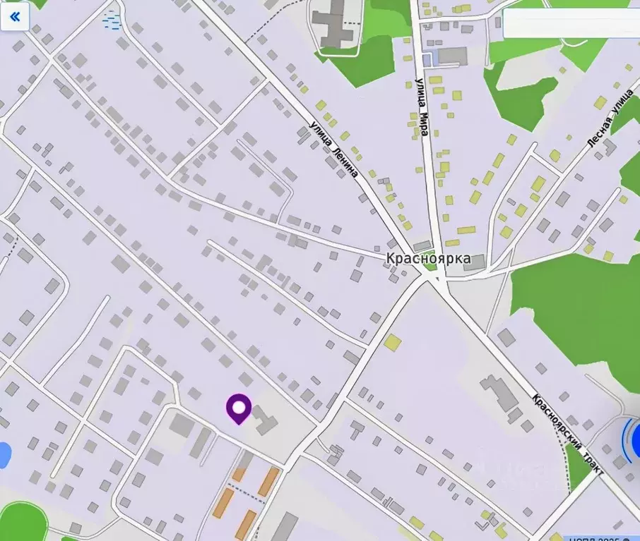 Участок в Омская область, Омский район, с. Красноярка Советская ул. ... - Фото 1