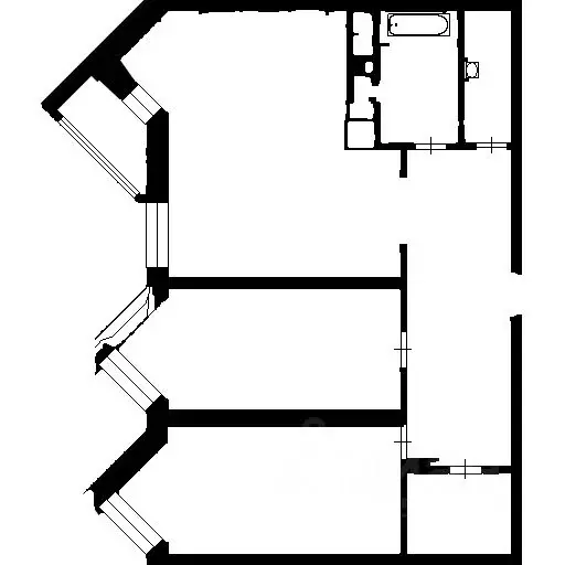 3-к кв. Краснодарский край, Краснодар Пашковский жилмассив, ул. ... - Фото 2