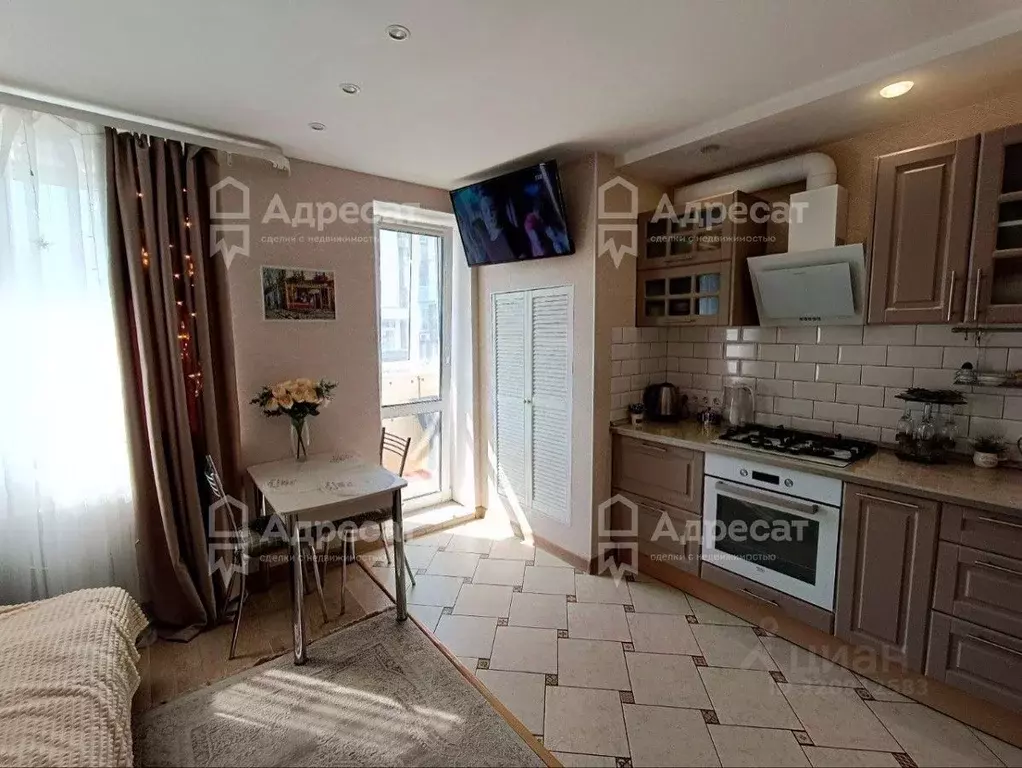Студия Волгоградская область, Волгоград ул. Грибанова, 9Б (25.0 м) - Фото 1