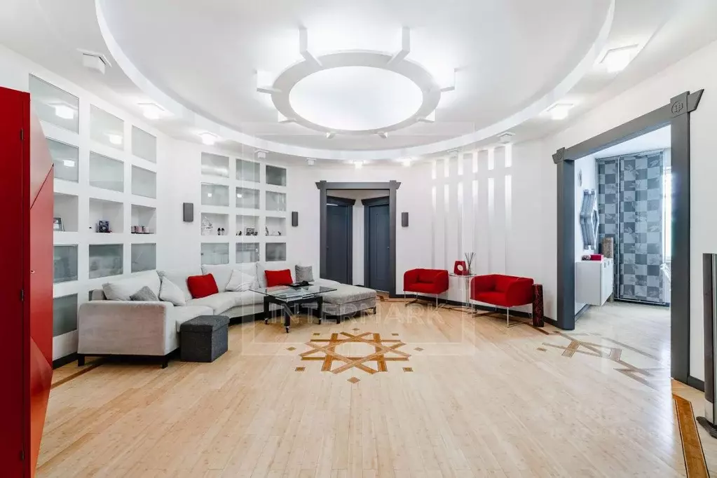 3-к кв. Москва 1-й Смоленский пер., 17 (140.0 м) - Фото 1