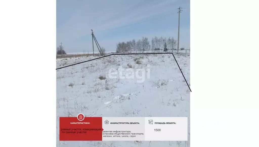 Участок в Белгородская область, Губкинский городской округ, с. Бобровы ... - Фото 0