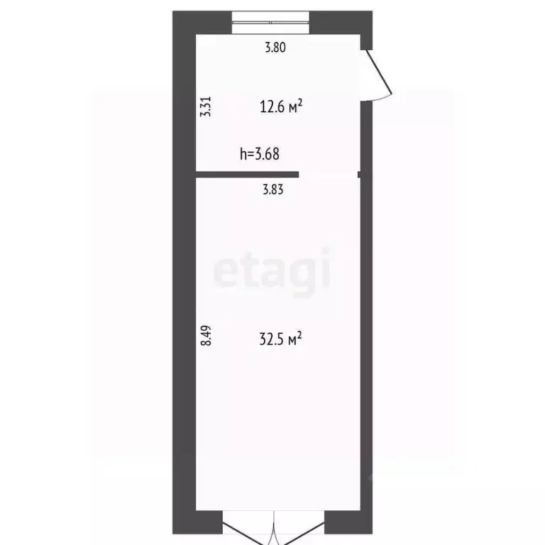 Торговая площадь в Тюменская область, Тюмень ул. Пермякова, 66 (45 м) - Фото 2