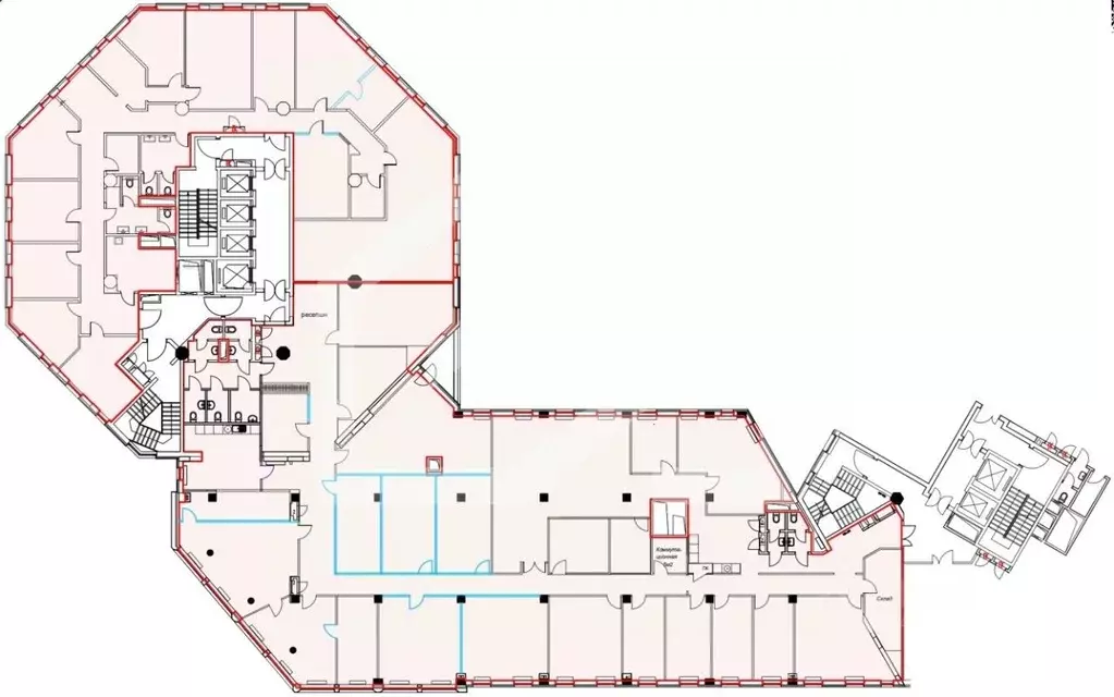 Помещение свободного назначения в Москва Космодамианская наб., 52С1 ... - Фото 2