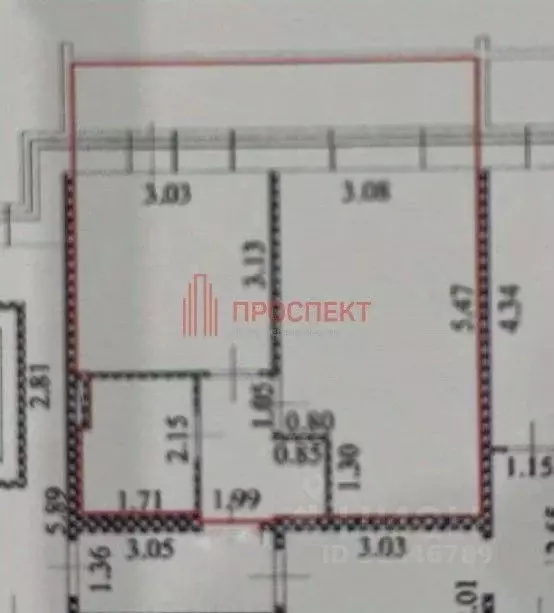 1-к кв. Пензенская область, Пенза Ладожская ул., 128 (38.4 м) - Фото 2
