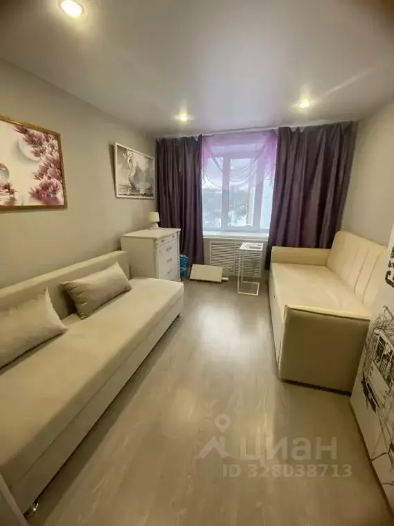 1-к кв. Татарстан, Зеленодольск ул. Тургенева, 60 (18.0 м) - Фото 1