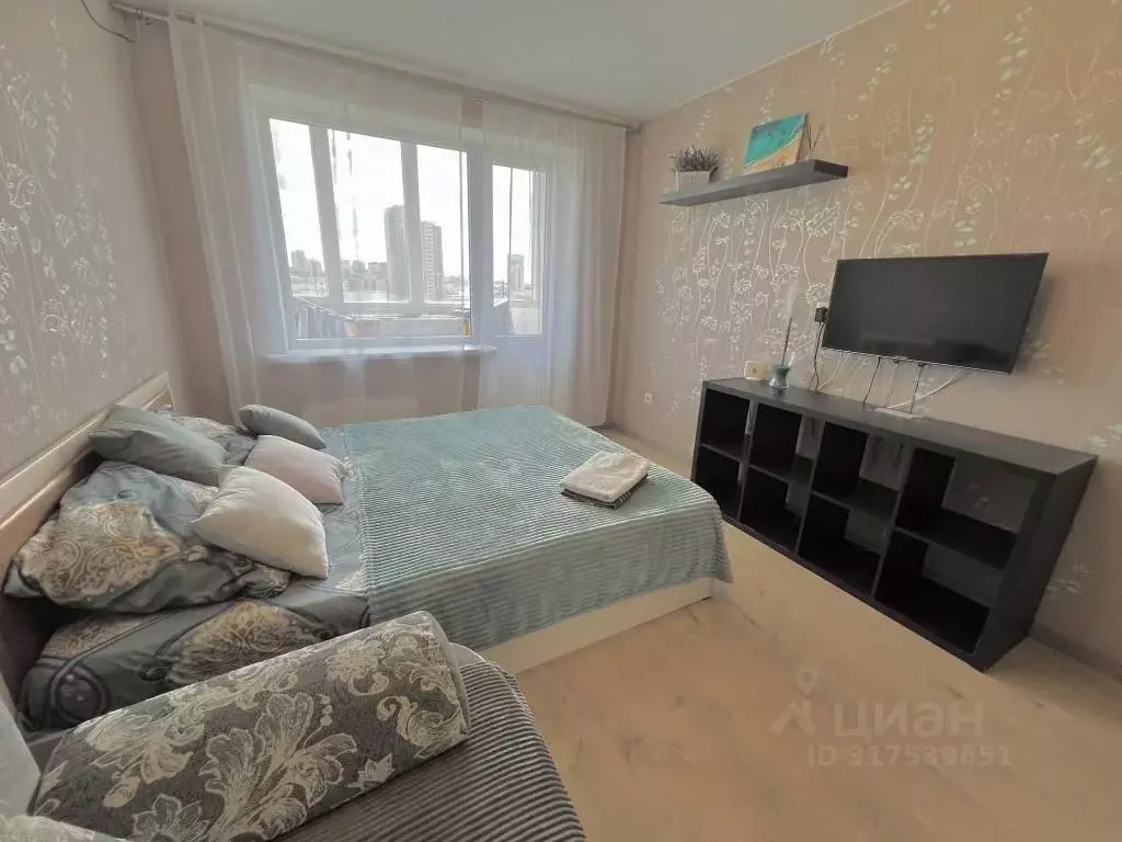 1-к кв. Татарстан, Казань ул. Четаева, 13к2 (35.0 м) - Фото 1