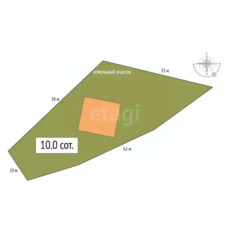 Дом в Алтай, Майминский район, Манжерокское с/пос, с. Озерное ул. ... - Фото 2