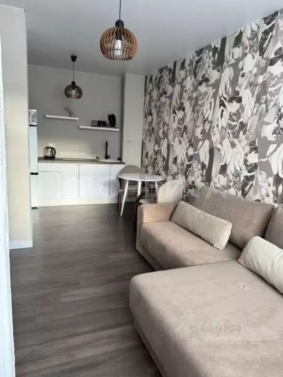 Студия Тюменская область, Тюмень ул. Первооткрывателей, 14 (24.0 м) - Фото 1