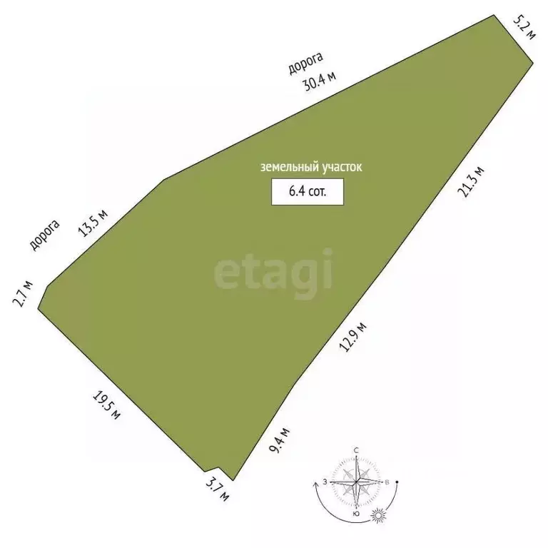 Участок в Тюменская область, Тюменский муниципальный округ, Целинное ... - Фото 1