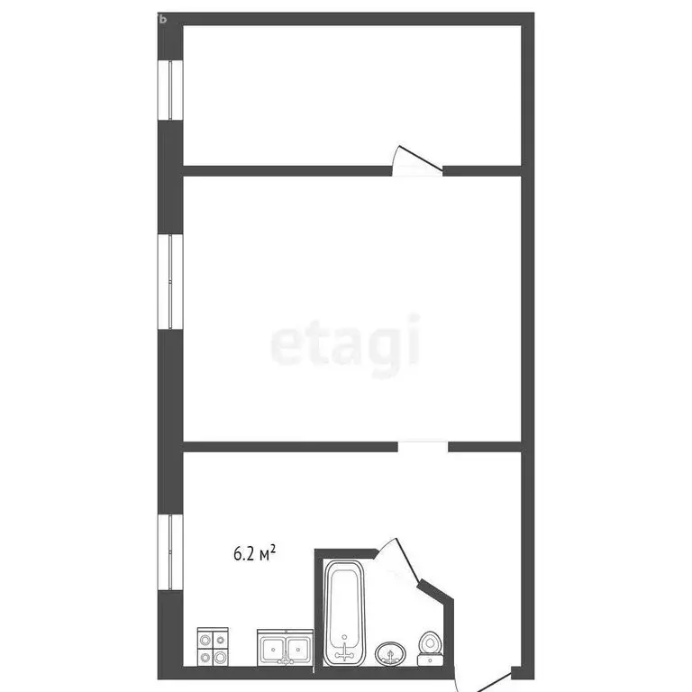 2-комнатная квартира: Вологда, улица Добролюбова, 39 (42.4 м) - Фото 0