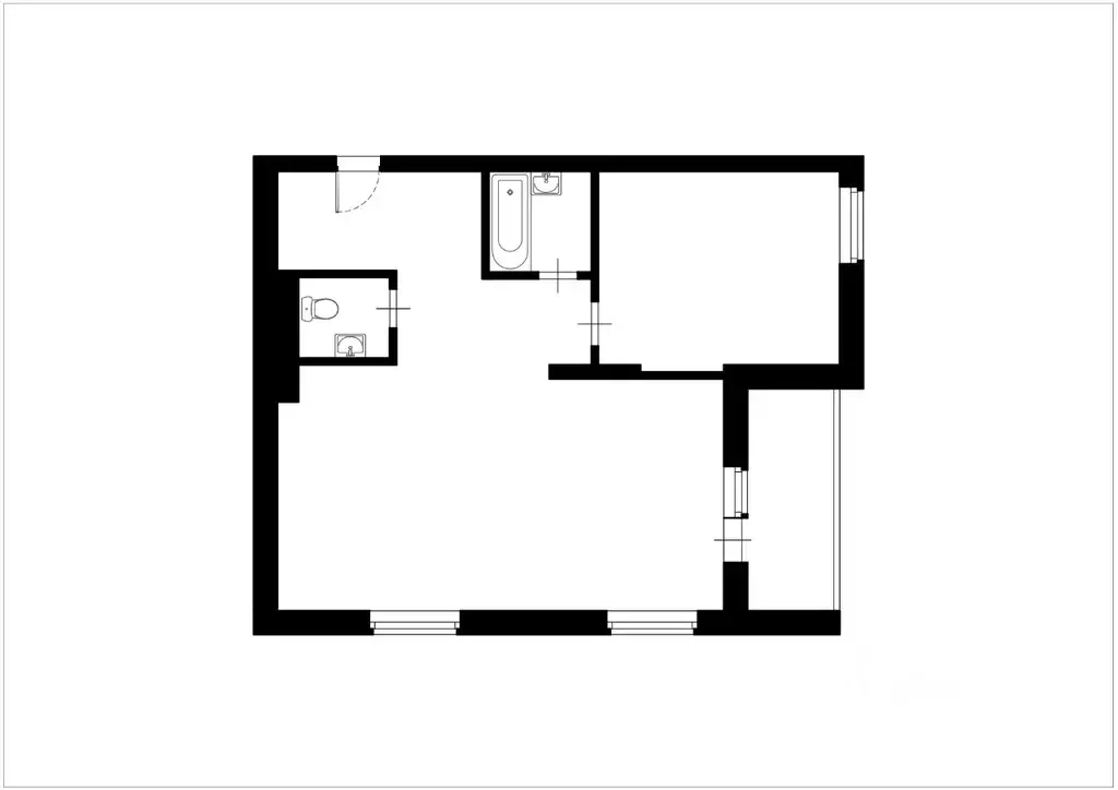 2-к кв. Башкортостан, Уфа Комсомольская ул., 107 (65.0 м) - Фото 2