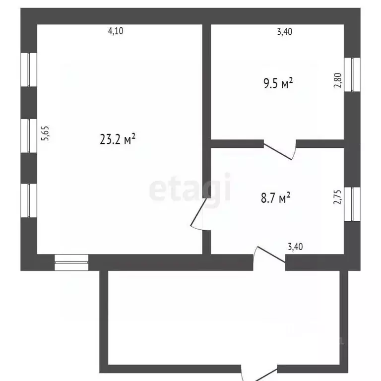 Дом в Томская область, Томск Заливная ул., 16А (41 м) - Фото 1