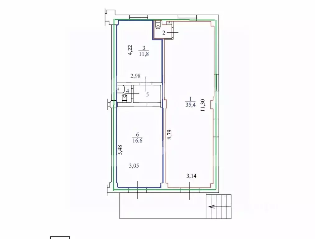 Помещение свободного назначения в Москва 1-й Хорошевский проезд, 12К1 ... - Фото 2