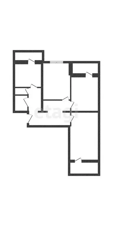 3-комнатная квартира: Белгород, улица Есенина, 46 (71.2 м) - Фото 0