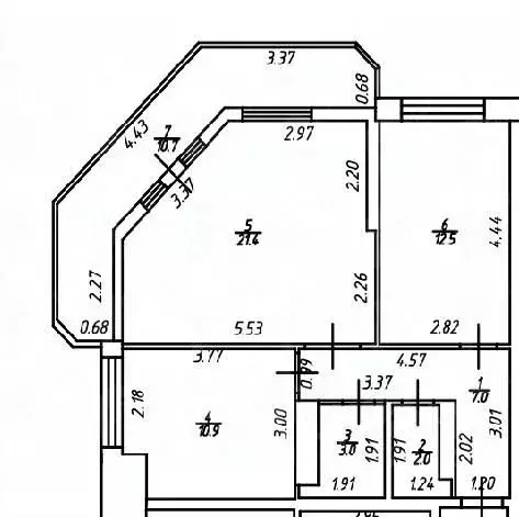 2-к кв. Астраханская область, Астрахань ул. Трофимова, 6 (59.9 м) - Фото 1