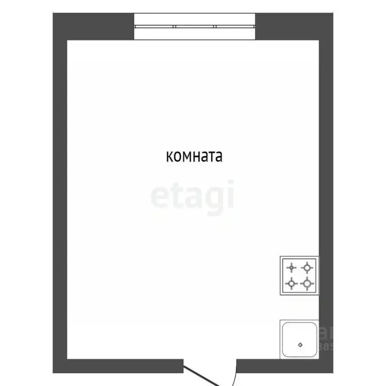 Комната Красноярский край, Красноярск ул. Кутузова, 19 (9.8 м) - Фото 2