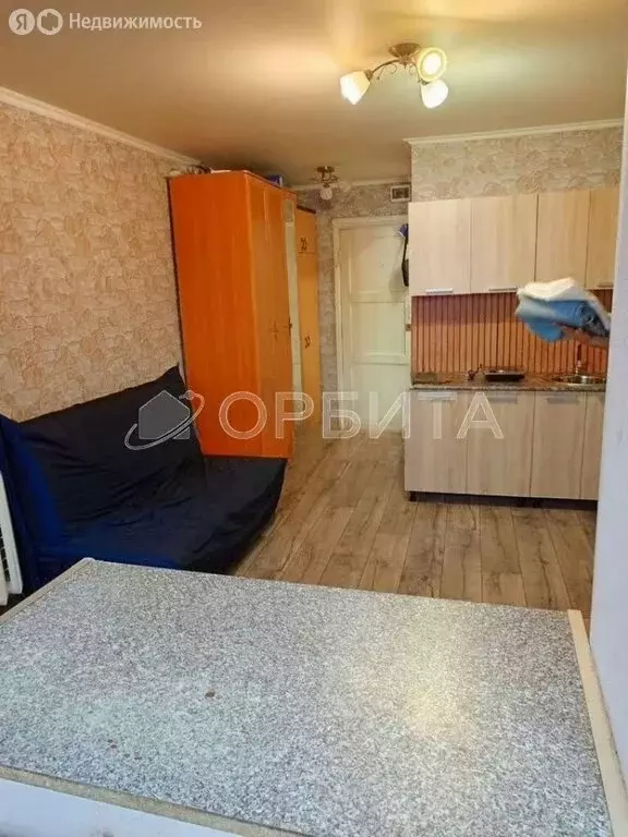 Квартира-студия: Тюмень, Олимпийская улица, 12А (19.2 м) - Фото 1