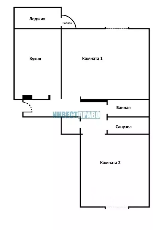 2-к кв. Московская область, Балашиха ул. Дмитриева, 12 (60.0 м) - Фото 2