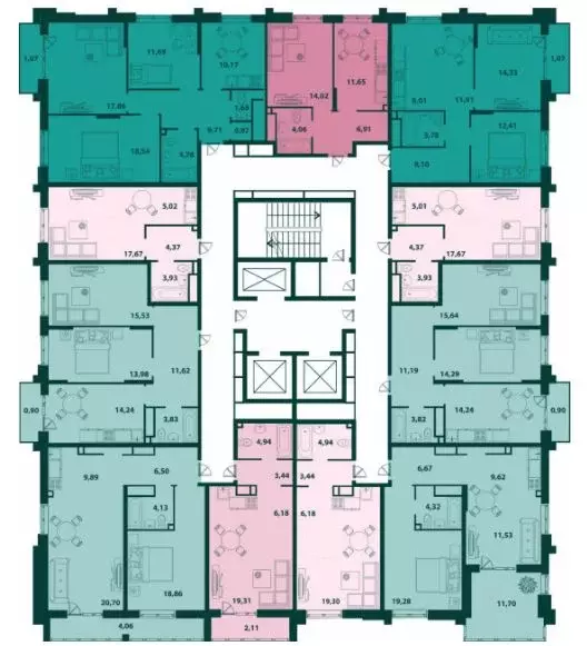 3-к кв. Ульяновская область, Ульяновск 19-й мкр, Аквамарин-2 жилой ... - Фото 2