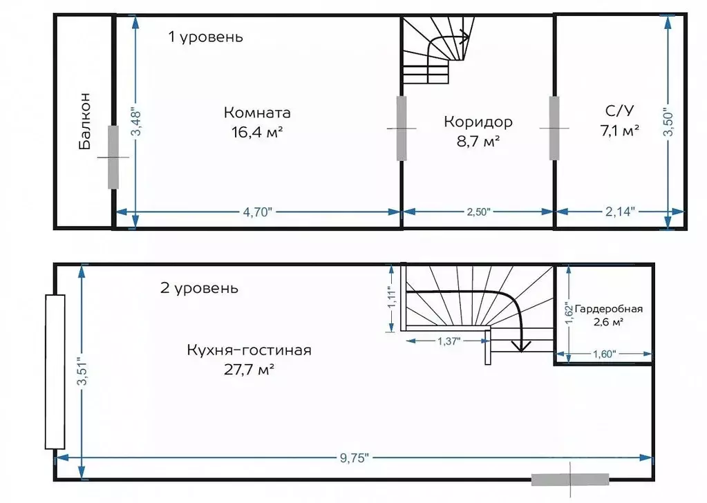 1-к кв. Тюменская область, Тюмень ул. Республики, 86к2 (62.5 м) - Фото 1
