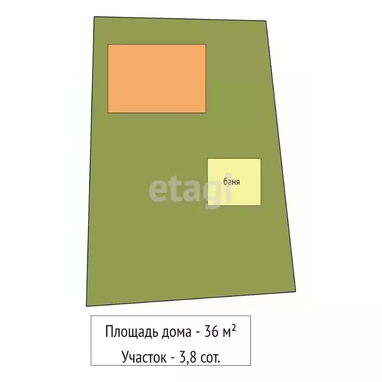 Дом в Свердловская область, Среднеуральск № 6 СУЗМК СНТ, 51 (36 м) - Фото 2