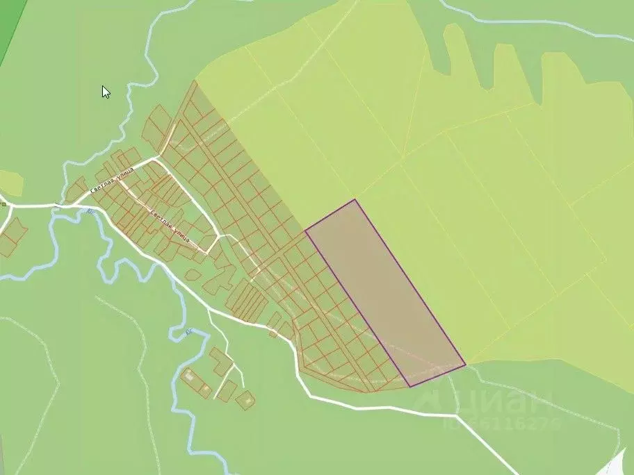 Участок в Пермский край, Пермский муниципальный округ, д. Петушки  ... - Фото 1