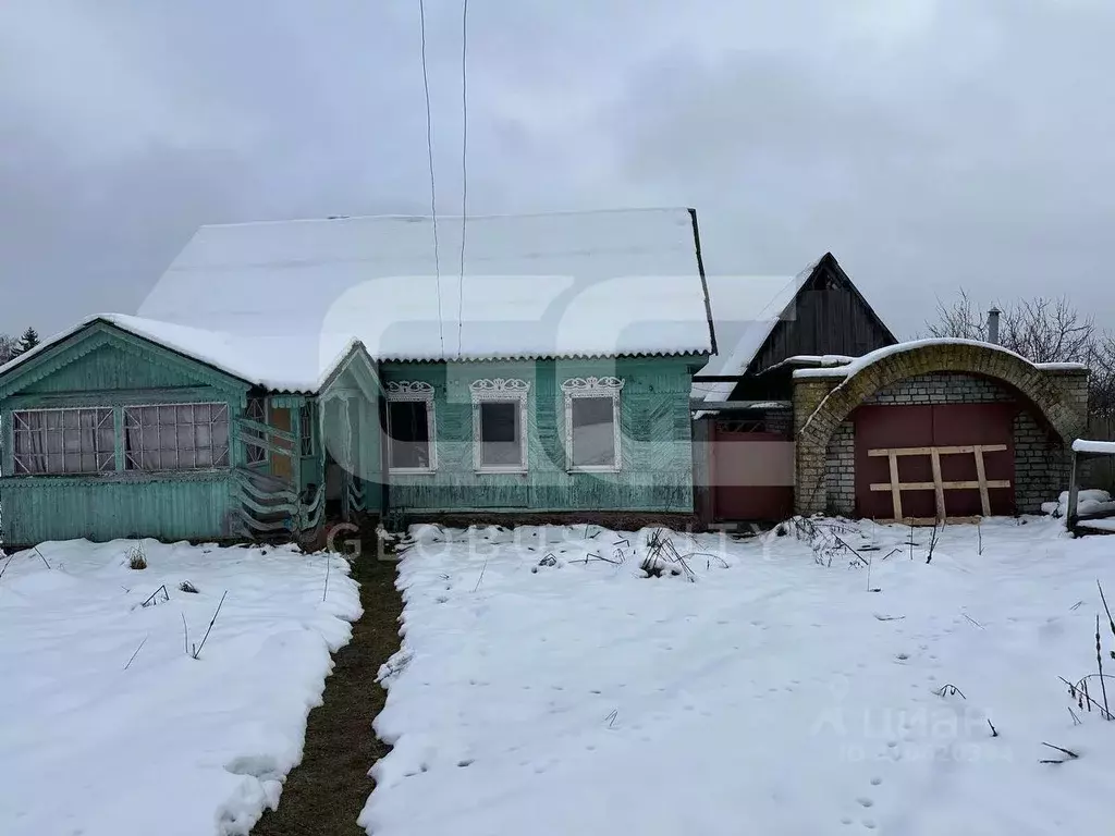 Дом в Брянская область, Брянск Большое Полпино пгт, ул. Шмидта, 37 (80 ... - Фото 1