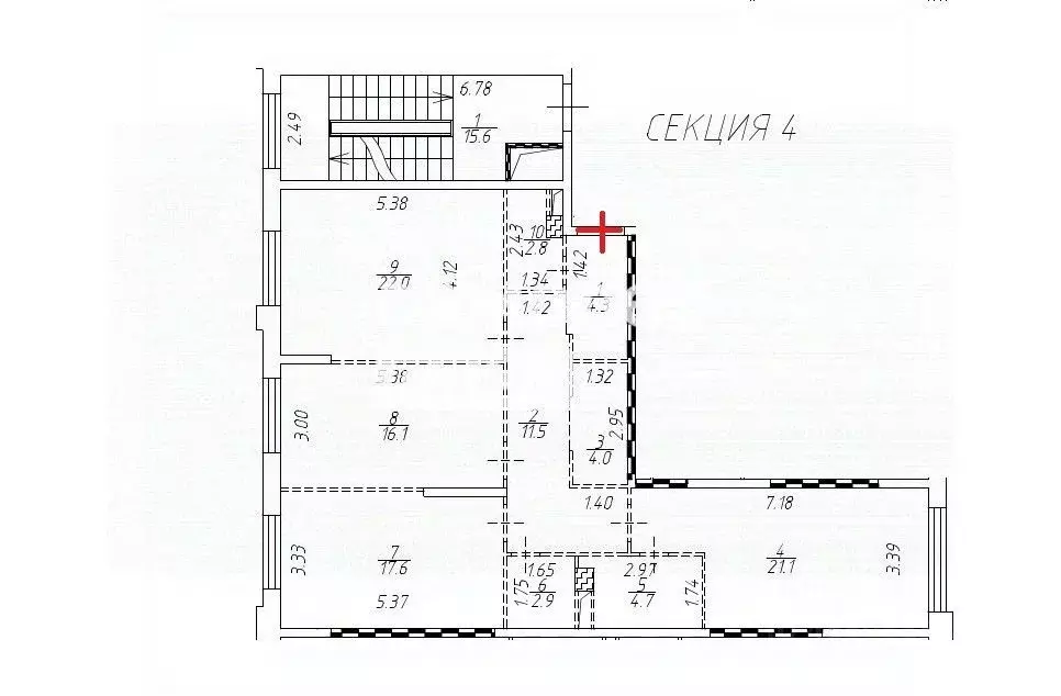 3-к кв. Москва Винницкая ул., 8к1 (107.0 м) - Фото 1