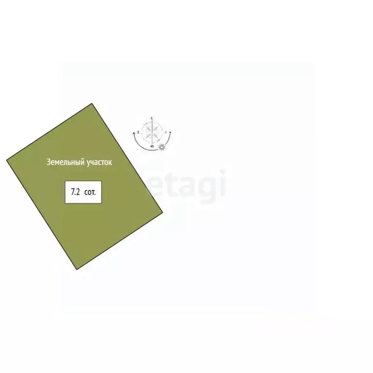 Участок в Новосибирская область, Новосибирский район, Криводановский ... - Фото 2