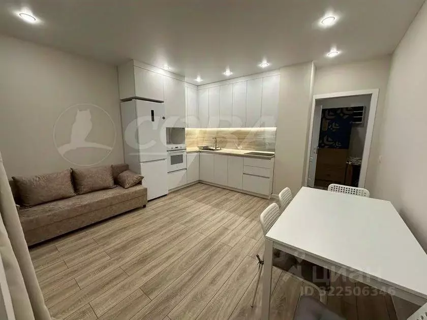 1-к кв. Тюменская область, Тюменский муниципальный округ, д. Патрушева ... - Фото 1